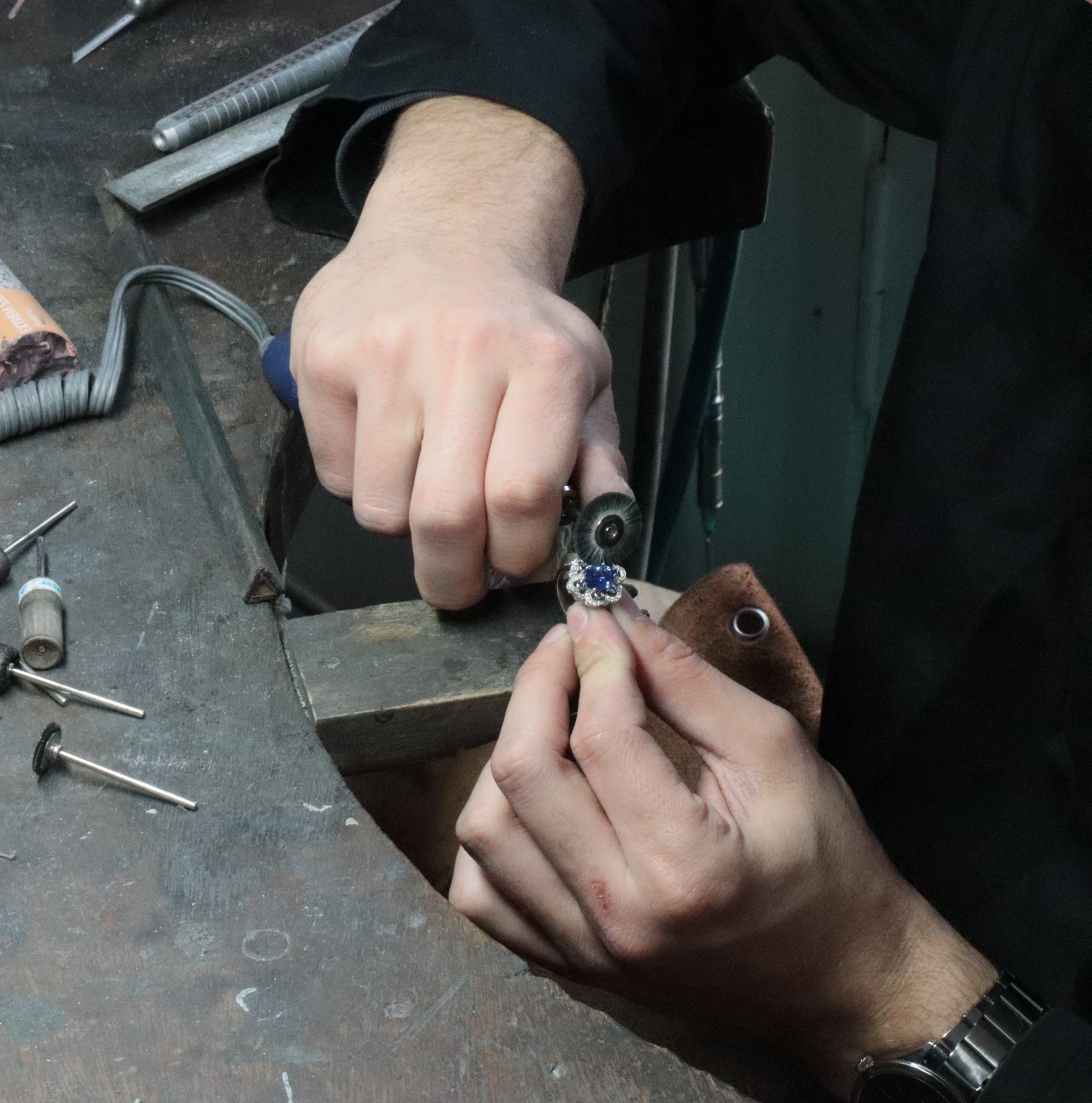 Réparer une bague abîmée